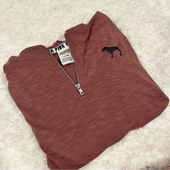 Pink’s Victoria Secret Half Zip with Hoodie - Picture 12 of 13